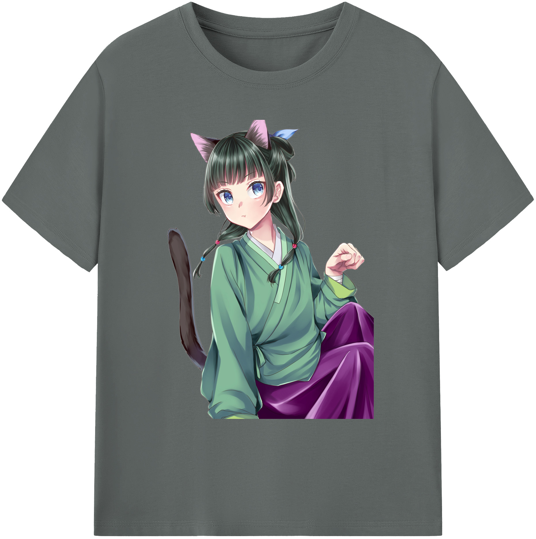 （画像用） 薬屋のひとりごと The Apothecary Diaries 綿100％ メンズ半袖Tシャツ｜肌触りやわらか＆通気性